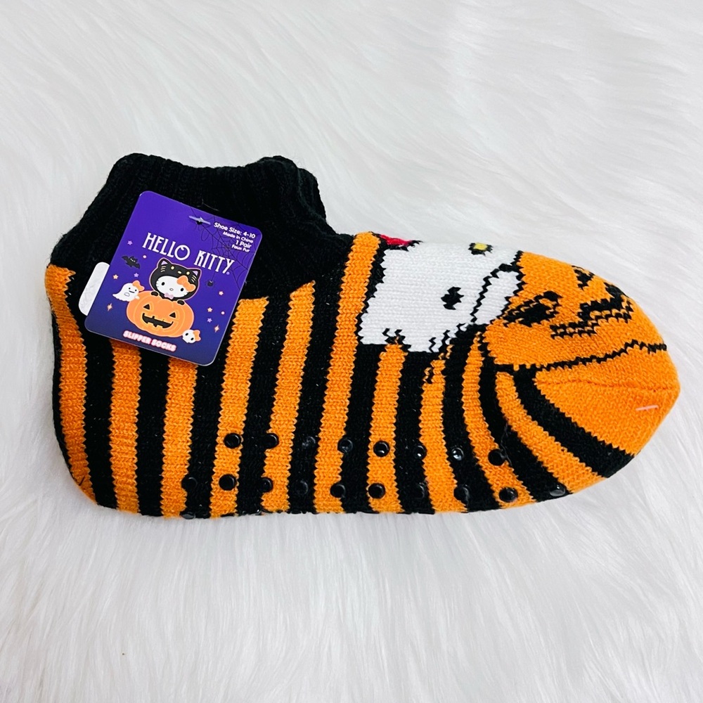 Hello Kitty Halloween Slipper Socks